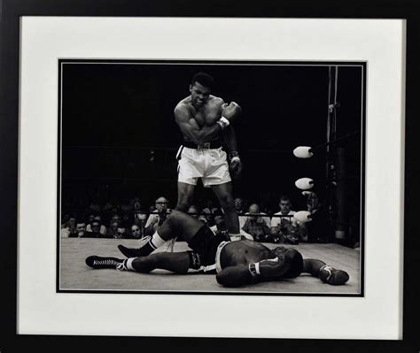 "Phantom Punch"Ali & Liston Fuji Crystal Photograph