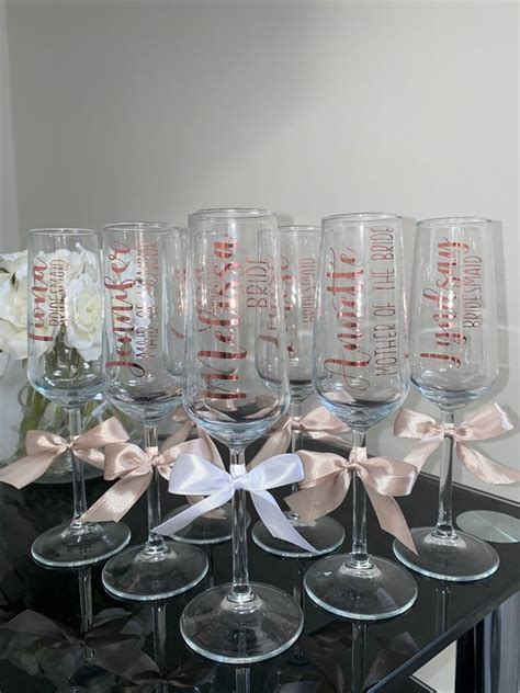 Personalised Prosecco Glasses - Etsy