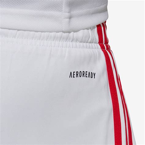 Short Adidas Olympique Lyonnais Domicile Blanc V Tements