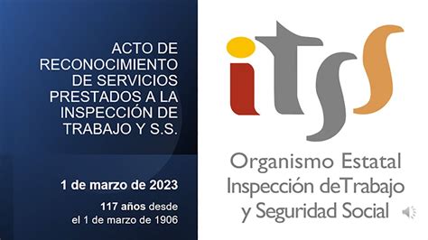 Acto Reconocimiento De Servicios Prestados A La Inspecci N De Trabajo Y