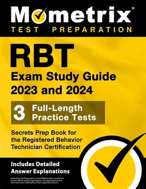 Rbt Exam Study Guide And Full Length Practice Tests