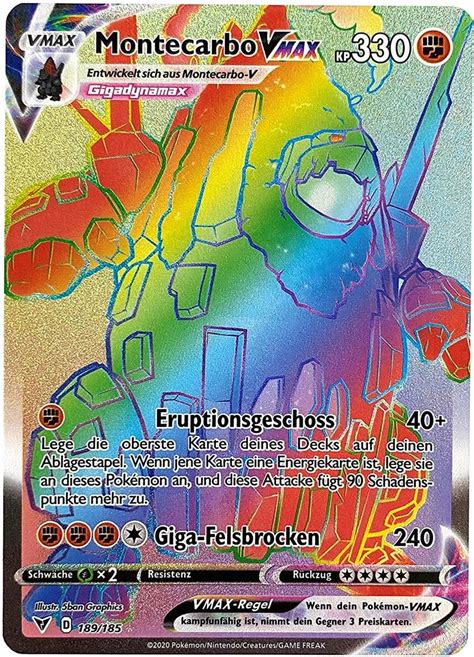 Bestelle Jetzt Montecarbo Vmax Farbenschock Secret Rare