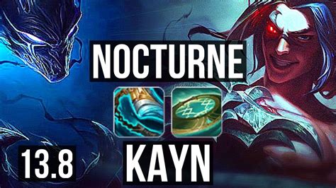 Nocturne Vs Kayn Jng M Mastery Games Kr Master