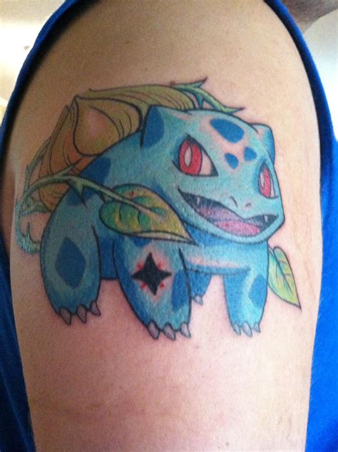 Bulbasaur Tattoo (my second tattoo) by PokemonGalaxy1009 on DeviantArt