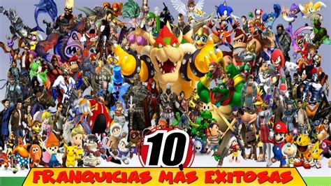 Las Franquicias De Videojuegos Mas Exitosas De La Historia Youtube