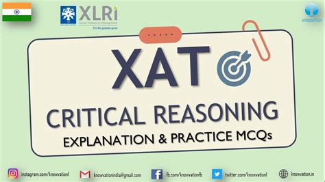 Critical Reasoning Explanation Practice Mcqs Xat Argument