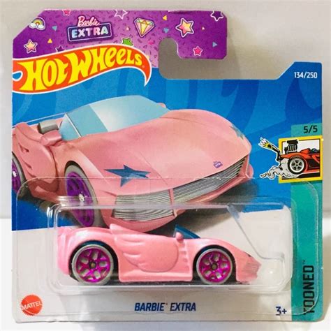 BARBIE EXTRA HOT Wheels Car Auto Tooned Mattel In Box Come Foto
