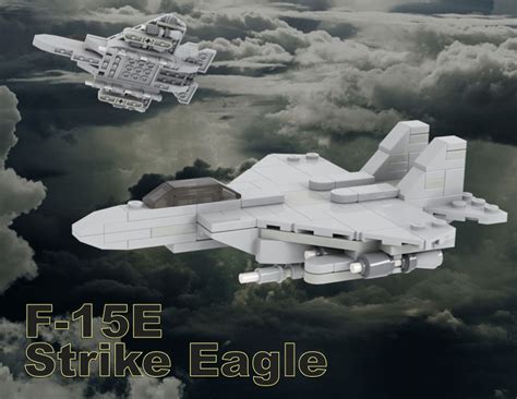 LEGO MOC Mini F-15E Strike Eagle by sabi_wabi | Rebrickable - Build ...