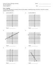 3 3 Practice Worksheet Docx Section 3 3 Rate Of Change And