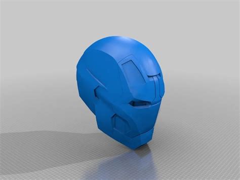 Iron Man Mk42 Helmet By Jace1969 Download Free Stl Model