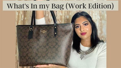 What S In My Bag Work Edition Youtube