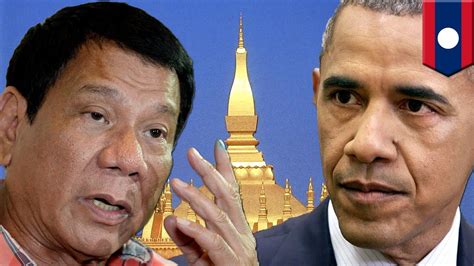 Obama Cancels Duterte Meeting After Philippine President Curses Out Potus Tomonews Youtube