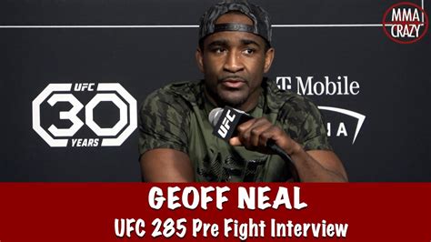 Ufc Geoff Neal Predicts A Finish Over Shavkat Rakhmonov Youtube