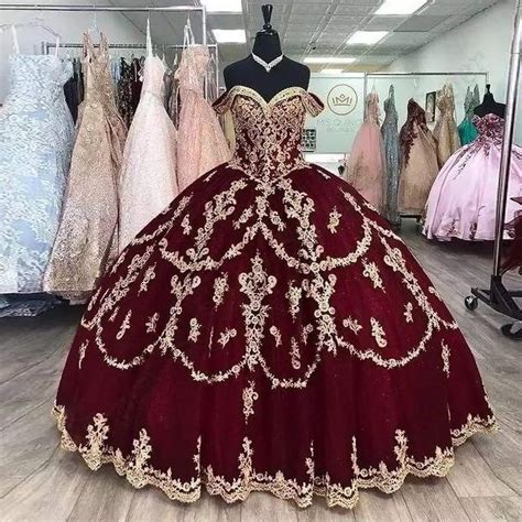 Pin By Isabel Draiman On Xv Rojo Vino Red Quinceanera Dresses