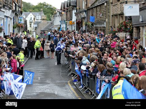 Andy Murray's Dunblane celebration Stock Photo - Alamy