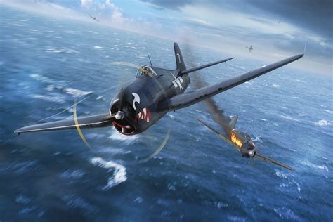 Download Military Grumman F6f Hellcat Hd Wallpaper