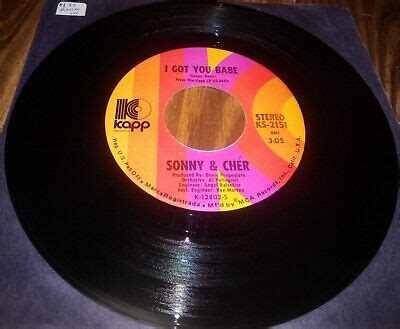 Sonny And Cher I Got You Babe Live All I Ever Need Is You