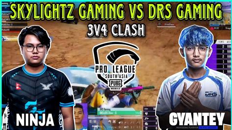 Skylightz Gaming Vs DRS Gaming SG Vs DRS 3v4 Clash Clash With Kvn