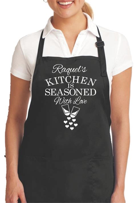 Personalized Aprons For Womens Custom Apron Personalized Etsy