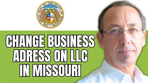 How To Change Business Address On Llc In Missouri With Missouri