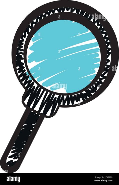 Magnifying Glass Vector Sketch Cut Out Stock Images And Pictures Alamy