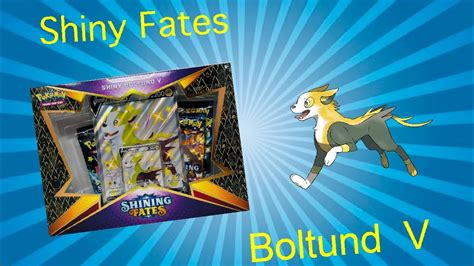 Shiny Fates Boltunds V Box Unboxing Youtube