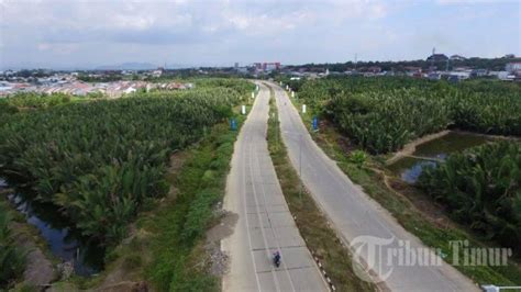 Foto Jalan Alternatif Perintis Kemerdekaan Tol Ir Sutami Tribun