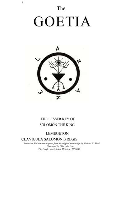 goetia | PDF