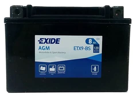 Akumulator Exide Etx Bs Ytx Bs V Ah A Akumulatory Moto