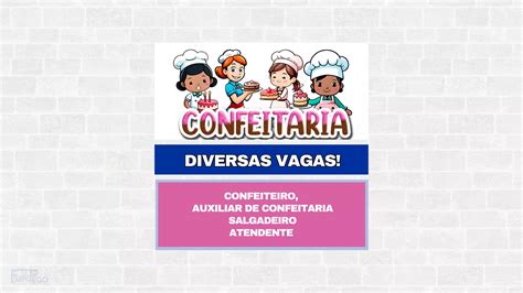 Confeitaria Contarta Para Diversas Reas Confeiteiro Auxiliar De