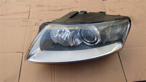 AUDI A6 C6 LAMPA LEWA PRZÓD BI XENON SKRĘTNA SKRĘTNY KOMPLETNA