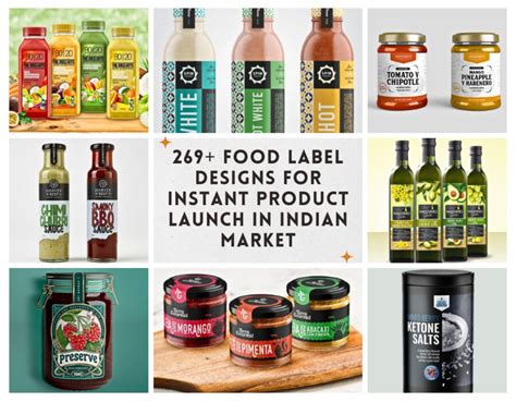 Food Label Design - 289+ Best Food Label Design Ideas 2024