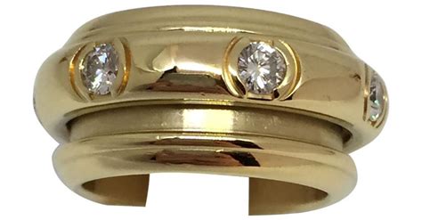 Piaget ring, Possession model, in yellow gold and diamonds. ref.114894 ...