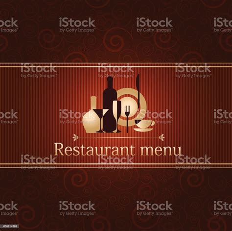 Luxury Template For A Restaurant Menu Stock Illustration Download