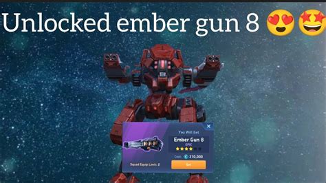 Unlocked Ember Gun Mech Arena Gaming With Shaurya Youtube