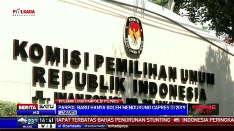 Tanggapan KPU Soal Tidak Dicantumkan Logo Parpol Baru