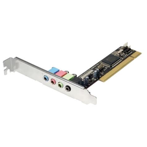 Carte Son Pci Surround Canaux Home Cinema Jeux Pour Pc Ordinateur