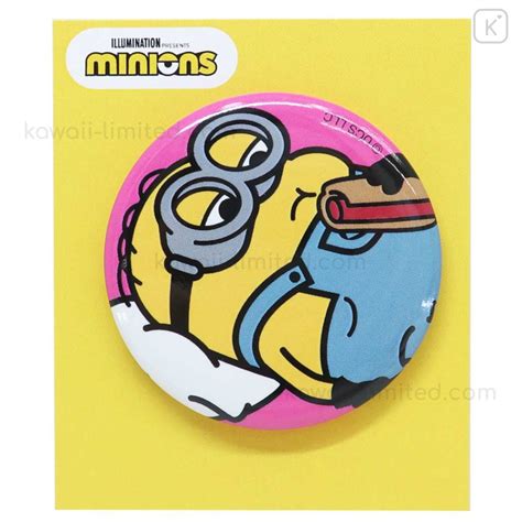 Japan Minions Can Badge Bored Kawaii Limited