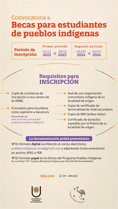 Becas Programa Pueblos Indígenas se encuentra abierta la convocatoria