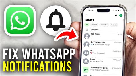 How To Fix WhatsApp Notifications Not Working Full Guide YouTube