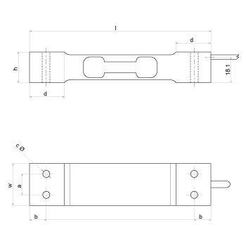 Celle Di Carico Single Point Serie Spd