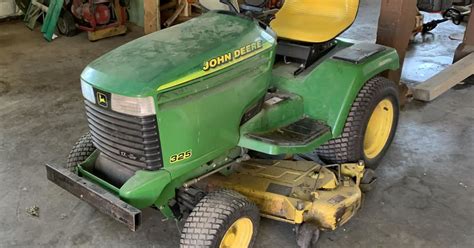 1997 John Deere 325 Lawn Mower 05 1048 Offsite St Ignace Mi