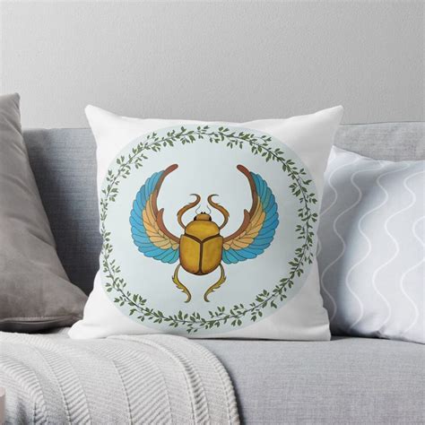 Egyptian beetle by Rebekah Lauzier | Redbubble | Egyptian beetle, Art ...