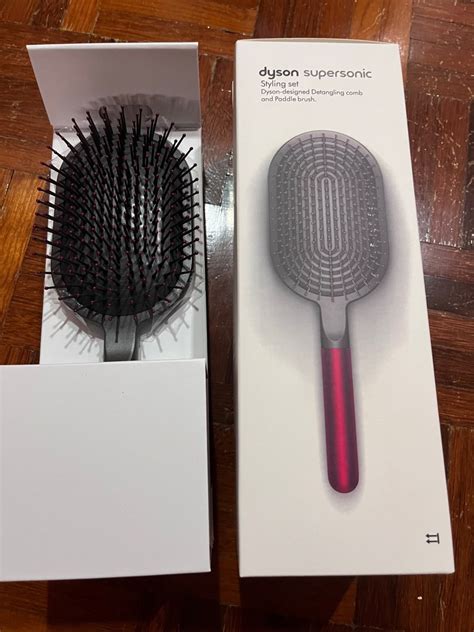 Paddle hair brush set Dyson, Beauty & Personal Care, Hair on Carousell