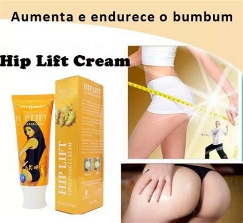 Creme Aumenta Bumbum Bunda Hip Lift Original Kit Unids Frete Gr Tis