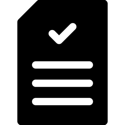 Icono De Documento Basic Rounded Filled