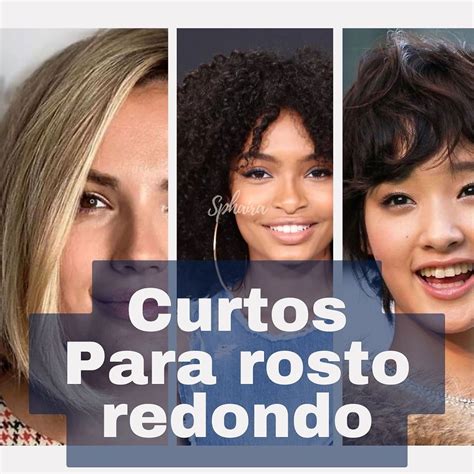 Corte De Cabelo Para Pessoas Com Rosto Redondo - Como escolher corte de cabelo feminino para um formato de rosto redondo ...