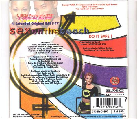 T Spoon Sex On The Beach CDS Eurodance 90 CD Shop