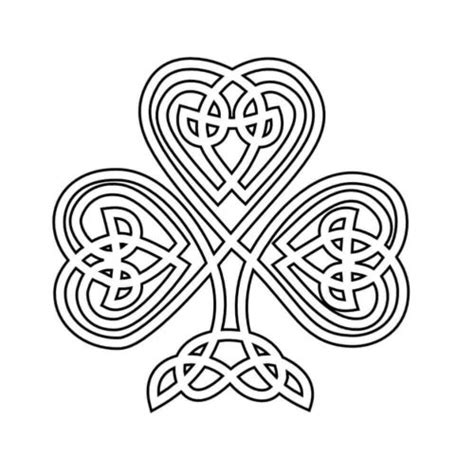 25 Free Shamrock Coloring Pages Printable