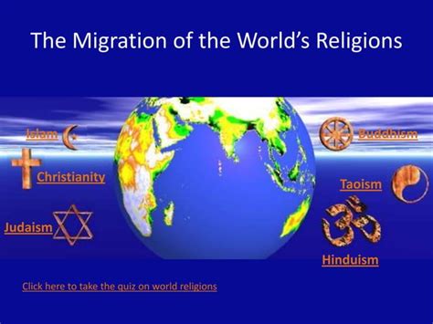 World Religions Powerpoint Ppt